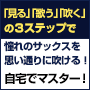 ［サックス3弾］歌うだけでぐんぐん上達する「初めてのアルトサックス講座」3弾セット 画像